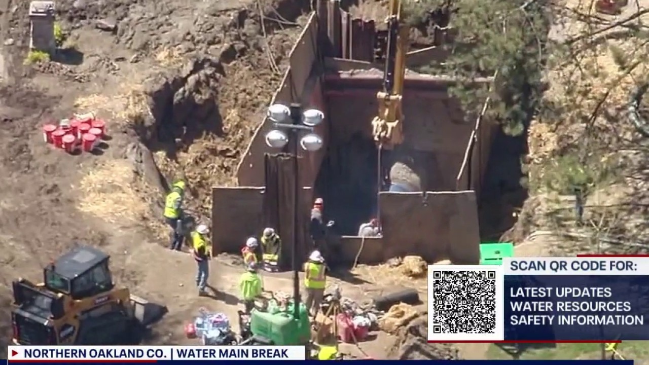 Damaged water pipe replaced as Oakland County advisories continue