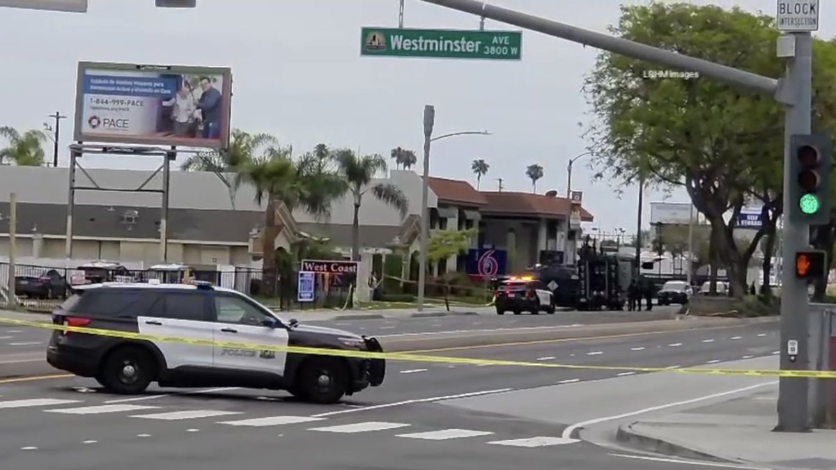 Attempted homicide suspect barricades self in Santa Ana motel – NBC Los Angeles