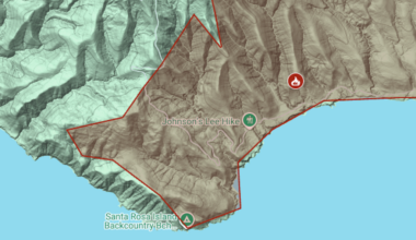 Map: California’s biggest wildfire of the year burning in the Channel Islands – Orange County Register