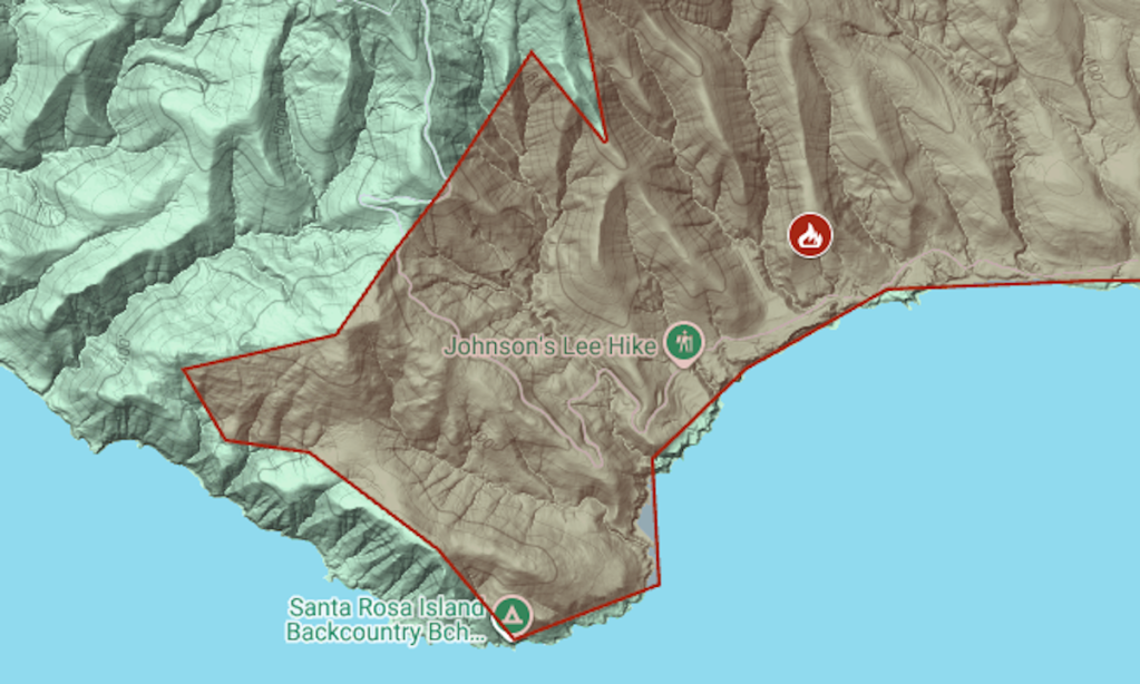Map: California’s biggest wildfire of the year burning in the Channel Islands – Orange County Register