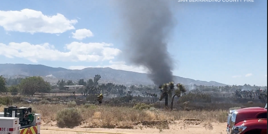 Rare weather phenomenon called an ash devil caught on camera in California