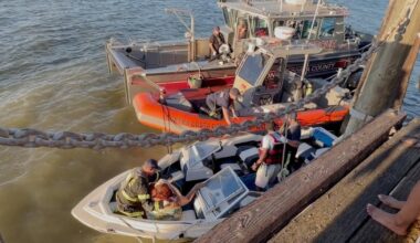 Boat crashes into restaurant pier near Antioch Marina; 2 injured