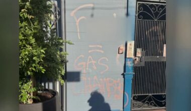 SFPD searching for suspect who punched a man and scrawled a homophobic slur in the Castro