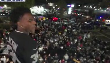 2 charged in Oakland sideshow during IShowSpeed stream