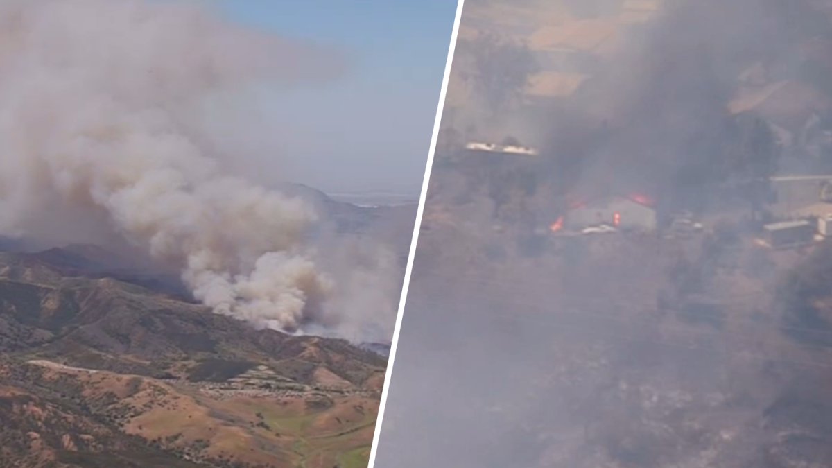 Evacuations ordered in Simi Valley brush fire – NBC Los Angeles