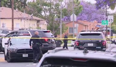 Alleged knife-wielding suspect shot by police in South LA