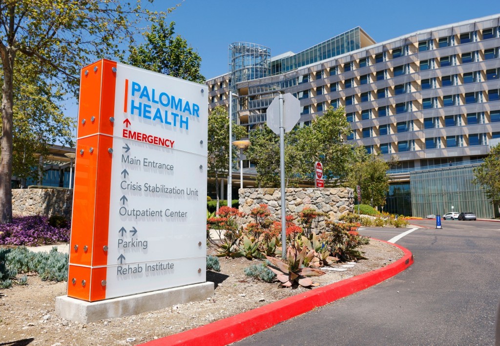 Palomar Health won’t be building a 120-bed mental health hospital. What’s next? – San Diego Union-Tribune