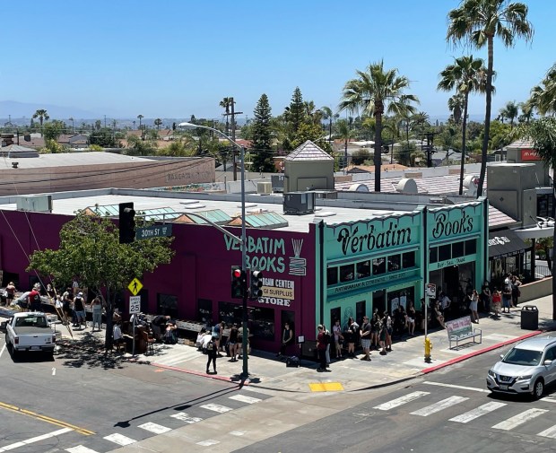 Verbatim Books in North Park is one of San Diego's independently owned bookstores. (Greg Theilmann)