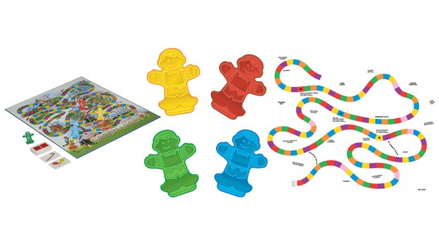 Hasbro's Candy Land game takes players through sweets-themed lands on their way to a candy castle. The game has inspired a pop-up restaurant opening July 9 in San Diego. (Hasbro)