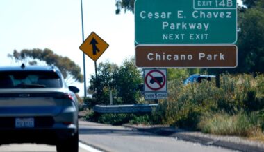 Cesar Chavez Parkway in San Diego will be renamed after Chicano Park