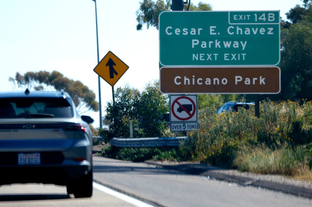 Cesar Chavez Parkway in San Diego will be renamed after Chicano Park
