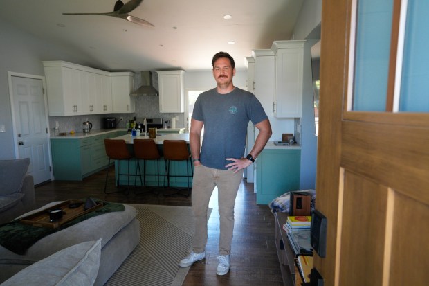 Stephen Brooks bought an Airbnb property in Borrego Springs after spending his 30th birthday there. But unlike him, hundreds of other property owners aren't paying required transit occupancy taxes. (Nelvin C. Cepeda / The San Diego Union-Tribune)