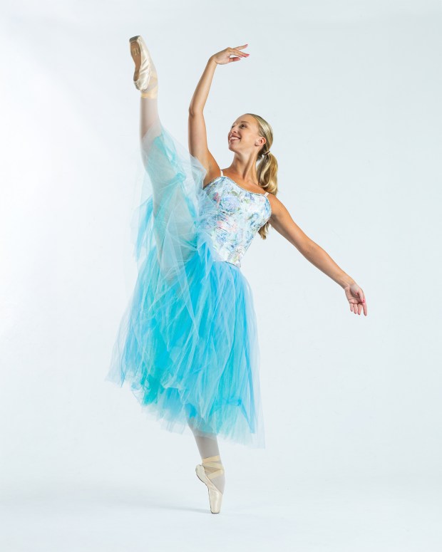 San Diego Ballet dancer Jessica Conniff will perform in the company's spring dance concert "Impressionism: I Love Paris" at the San Diego Museum of Art, May 22-24. (Canela Photography)