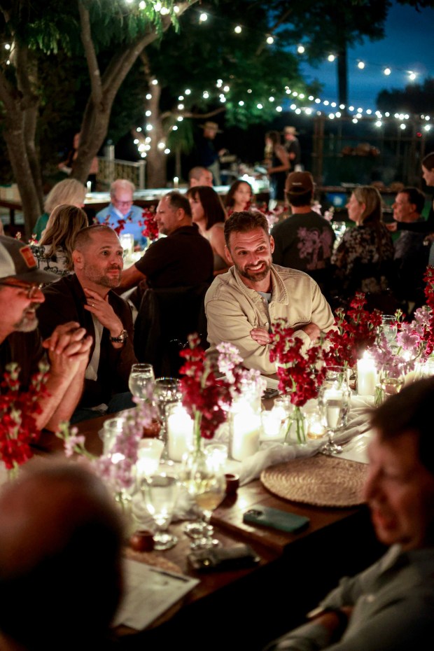 Diners enjoy an al fresco dinner as part of San Diego's The Blank Table pop-up supper club series, which returns May 28. (Chrome City)