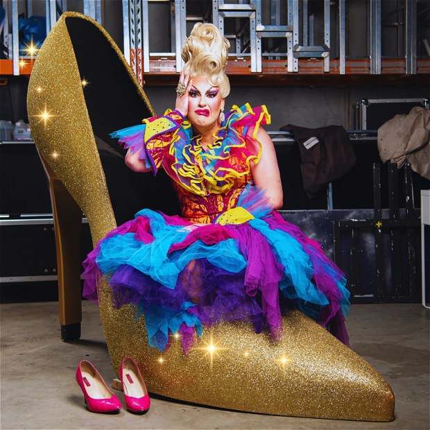 Australian drag queen Dean Misdale brings her "Life's a Drag" show to the 2026 San Diego International Fringe Festival. (Dean Misdale)