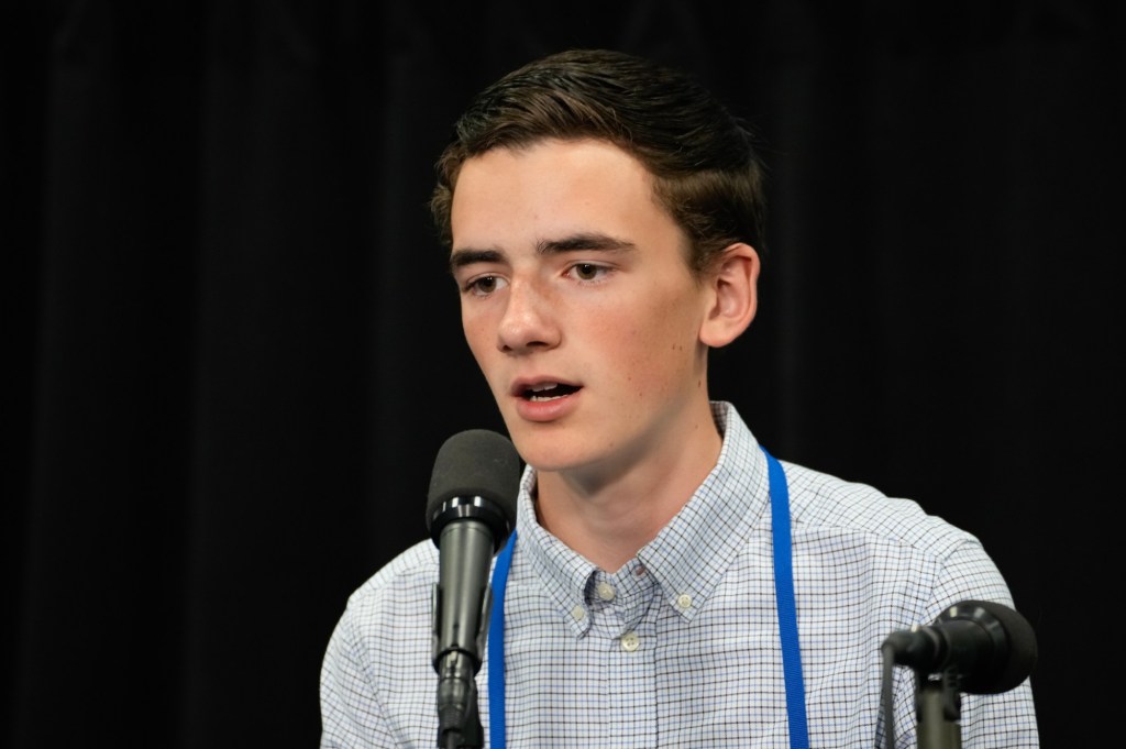 4S Ranch eighth-grader eliminated in 7th round of National Spelling Bee – San Diego Union-Tribune