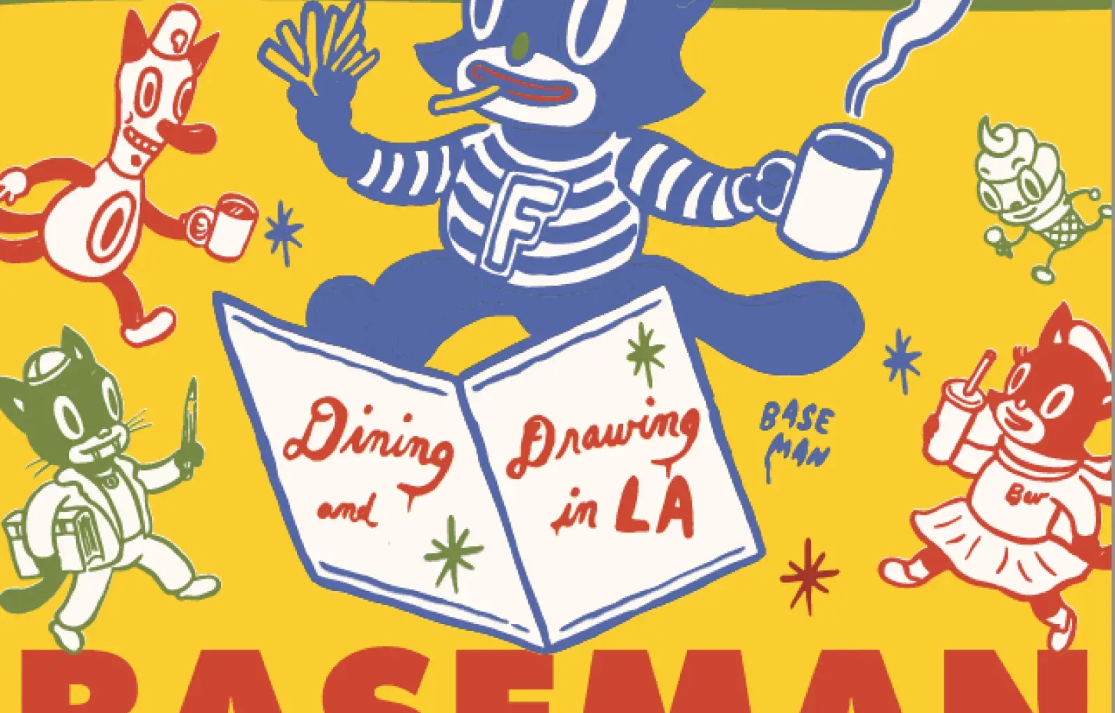 Gary Baseman, Off the Menu: Dining and Drawing