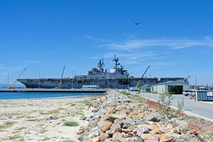 Historic carrier visits Seal Beach Weapons Station in time for Memorial Day