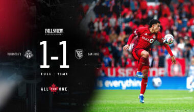 MATCH RECAP | Toronto FC 1 – 1 San Jose Earthquakes