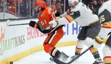 VGK's McNabb suspended for Game 6 for late hit that injured Ducks' Ryan Poehling