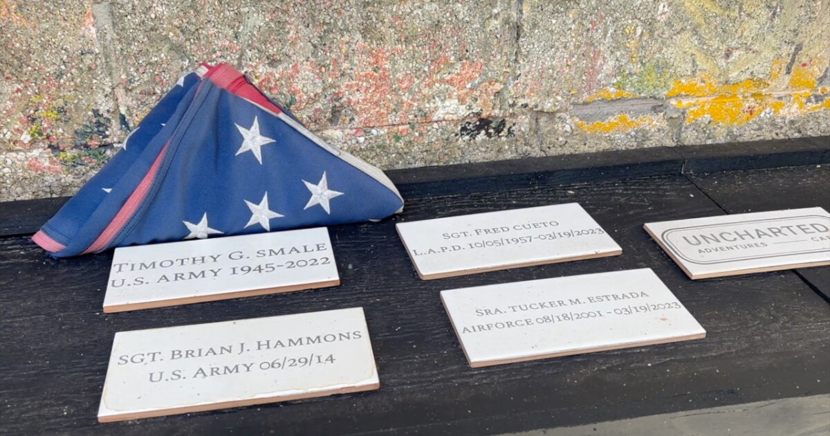 Veteran-owned Bakersfield cafe unveils memorial wall honoring service