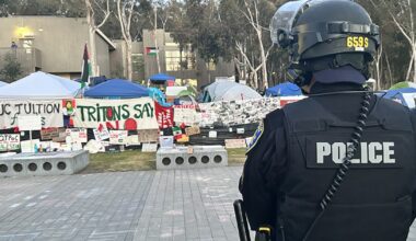 Ex-UCSD student sues over arrest, discipline stemming from protest encampment