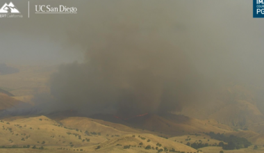 Wood Fire burns north of HWY 58, no traffic impacts at this time