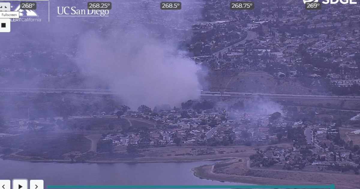 Brush fire near Spring Valley prompts evacuation orders