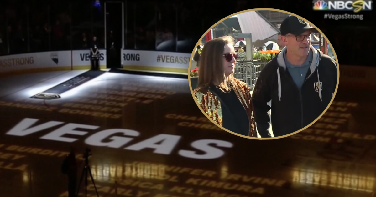 VGK founding season ticket holders reconnect during Anaheim playoff series