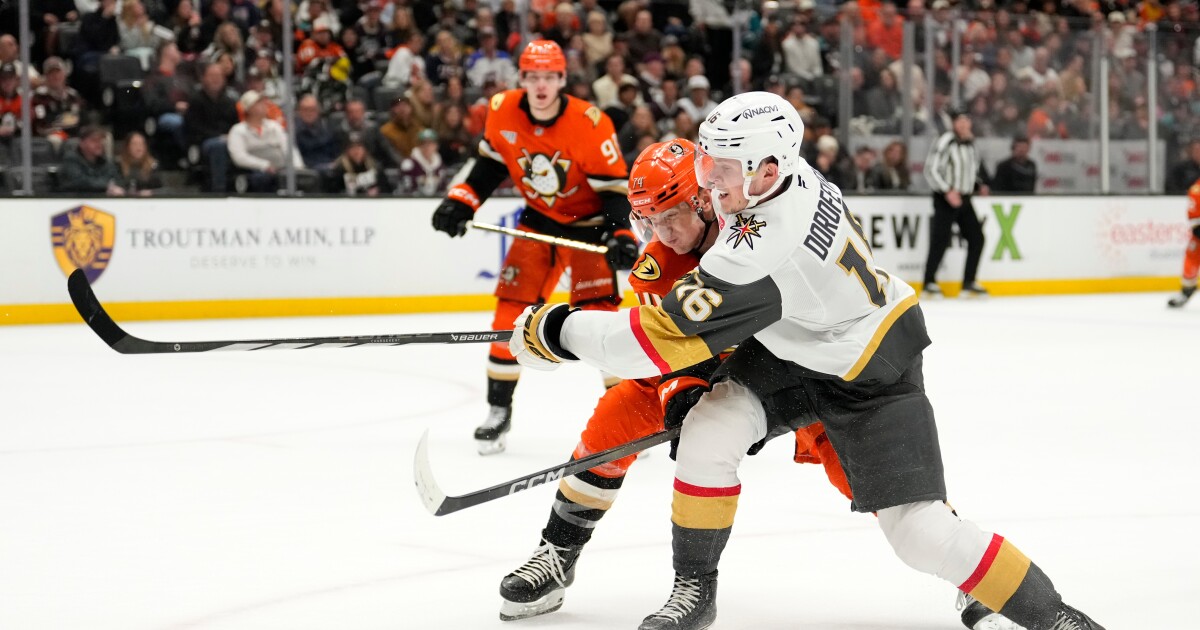 Schedule drops for Golden Knights vs. Ducks in Round 2 of Stanley Cup Playoffs
