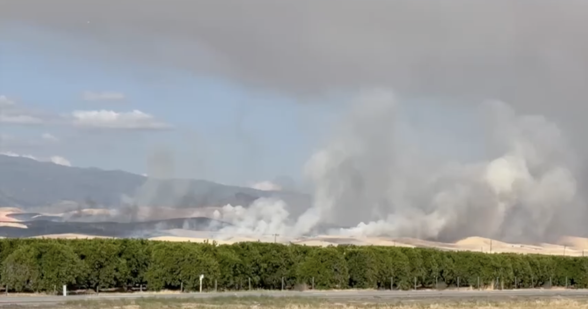 Vegetation fire burns 2,000+ acres near Edison Highway