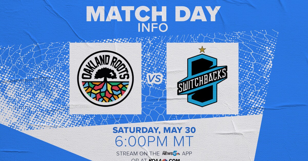 Colorado Springs Switchbacks FC take on Oakland Roots SC