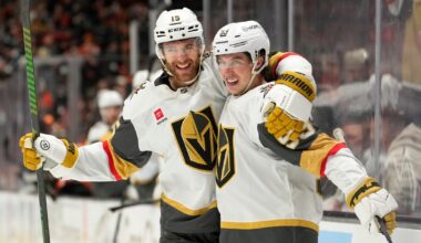 Marner's first playoff hat trick propels Golden Knights to 6-2 rout of Ducks