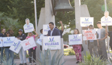 Democrats say Bains' campaign ads on Villegas settlements are misleading