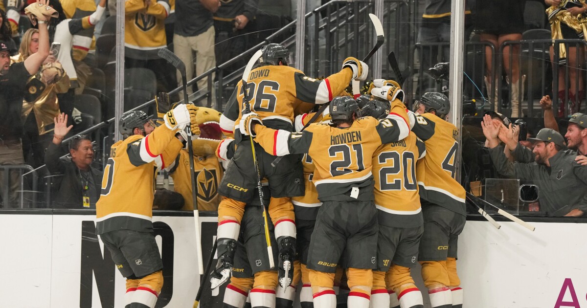 Dorofeyev scores in OT to give Knights 3-2 win over Ducks and 3-2 series lead
