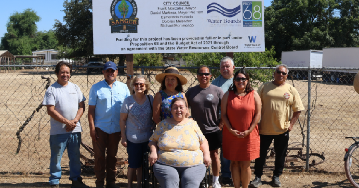 A Fresno County community finally gets a reliable source of water