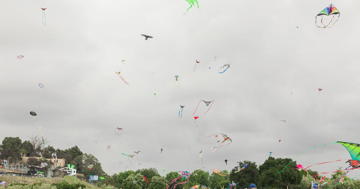 It started as a protest against the Dodgers gondola. LA's Kite Festival now draws thousands