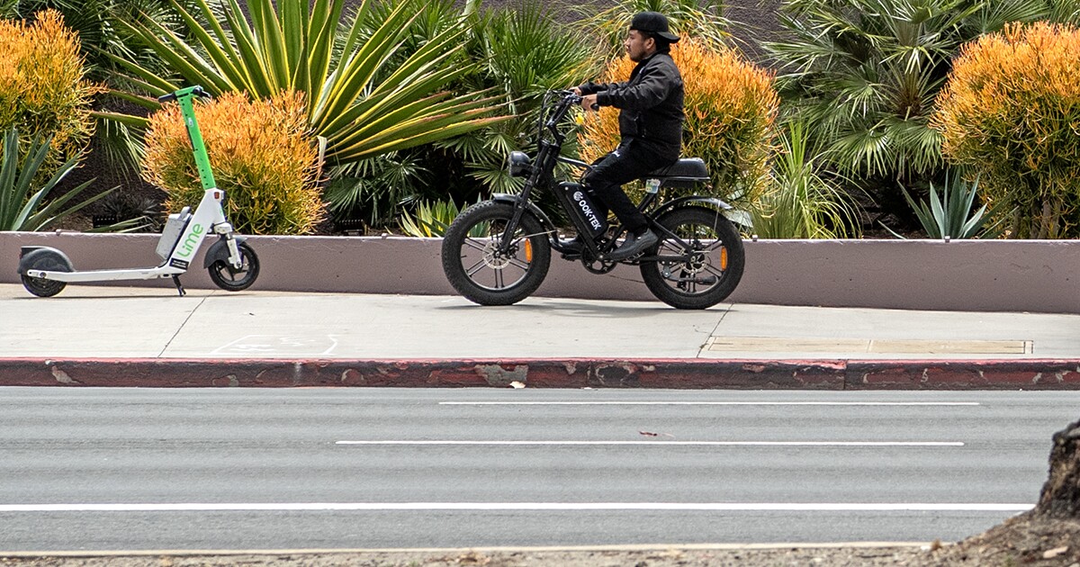 Amid a spike in traumatic injuries, Long Beach to ban high-powered e-bikes on sidewalks