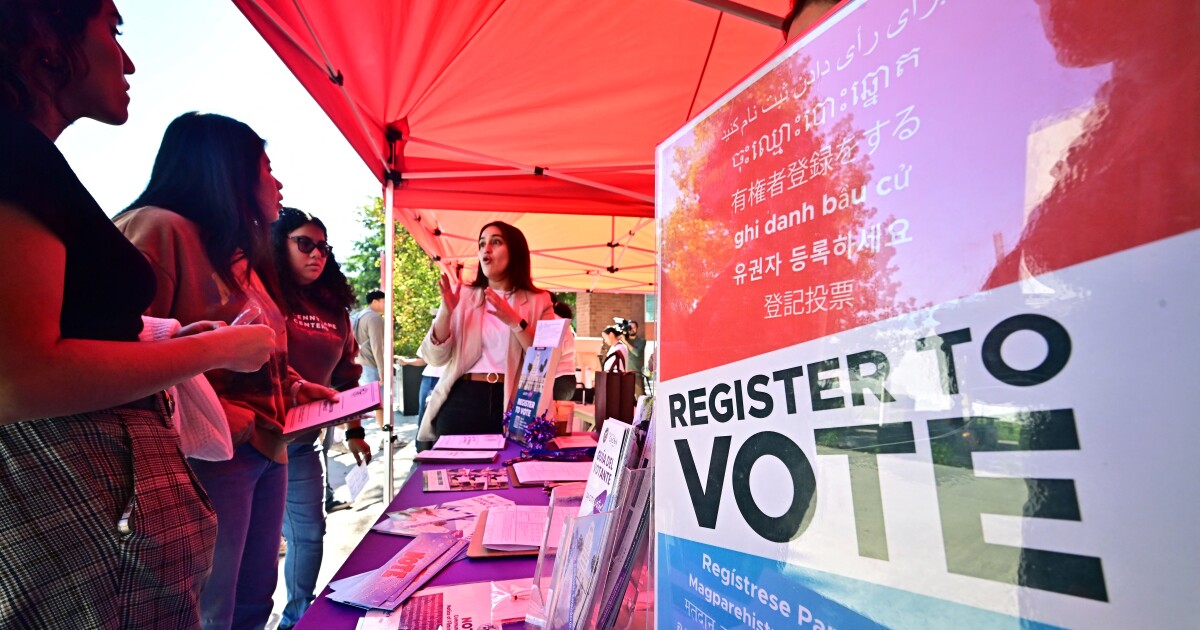 A decade after California let some teens pre-register to vote, few are signing up