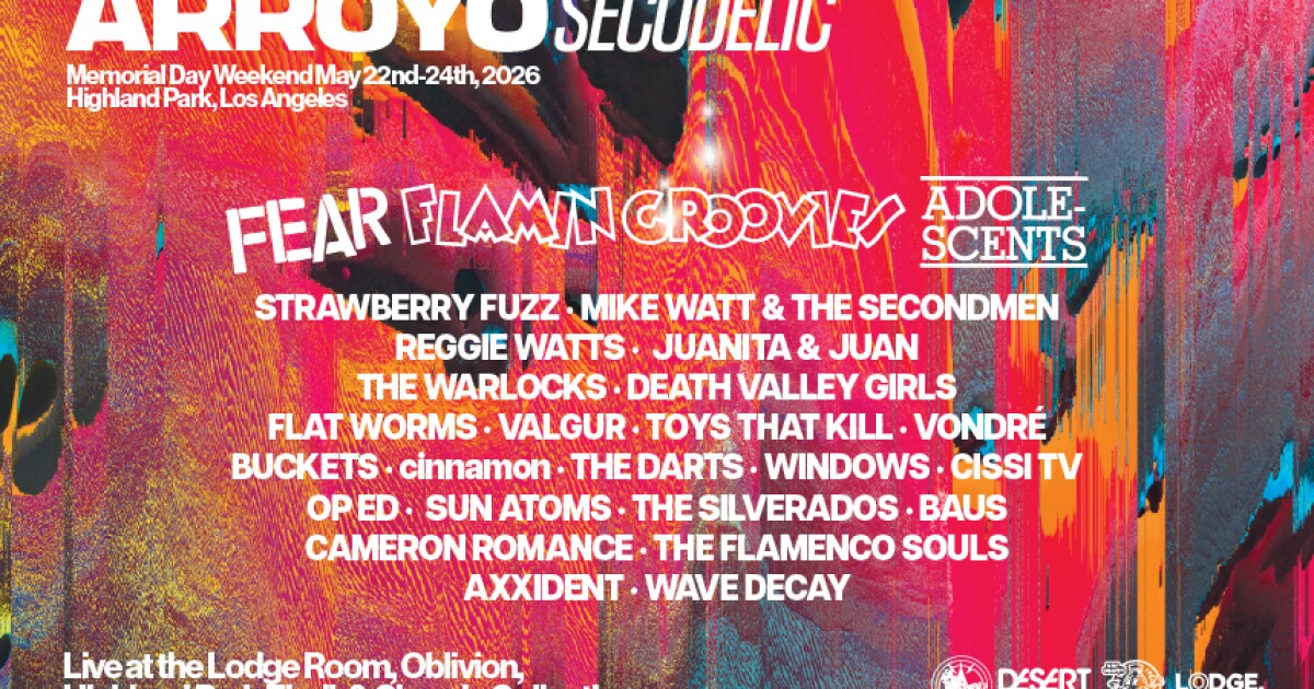 Arroyo Secodelic lands in Highland Park this weekend. What to know about the new music festival