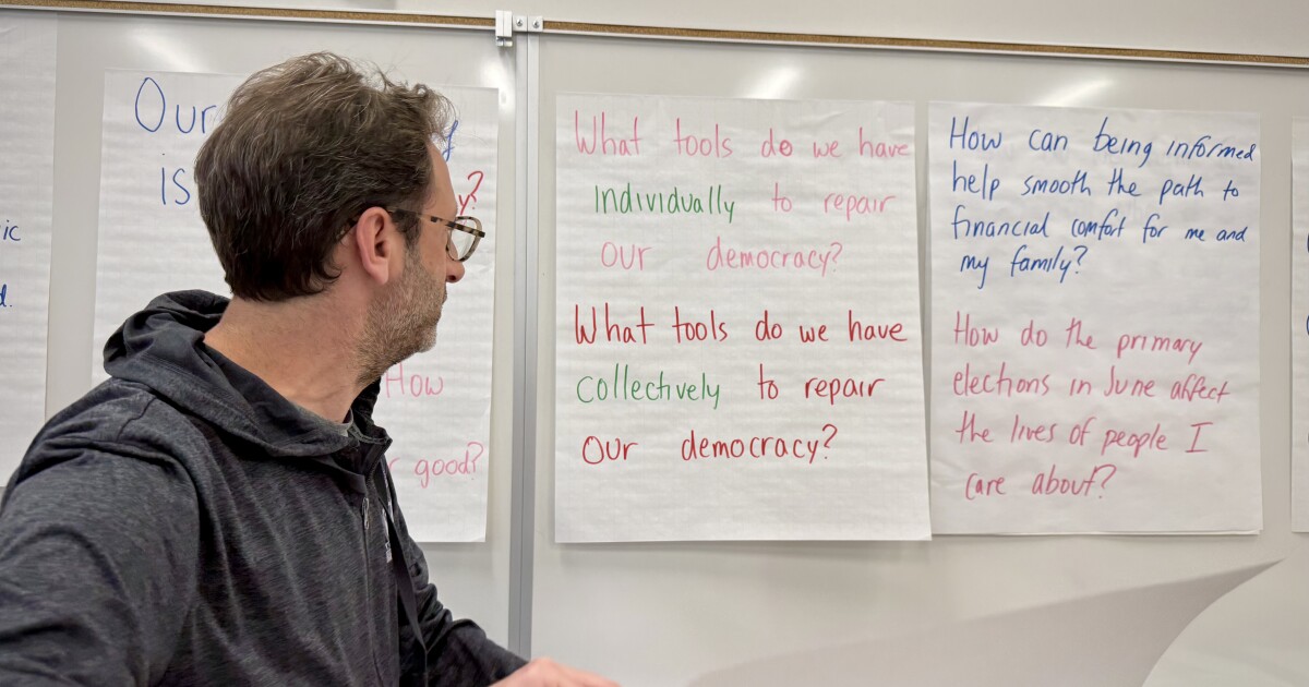 How one South LA school teaches the ‘nitty-gritty’ work of democracy