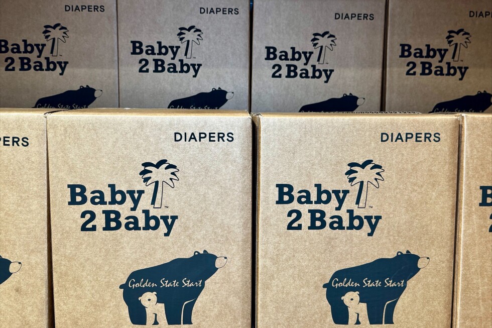 Babies will get hundreds of free diapers under California program