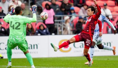 Defender Reid Roberts has spectacular save to help Earthquakes earn 1-1 draw with Toronto