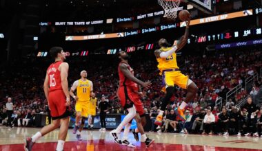 Los Angeles Lakers advance to second round after defeating Houston