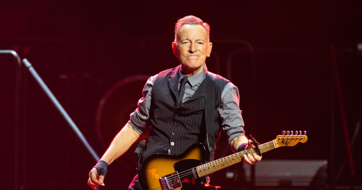 Springsteen, Trump and two very different music events