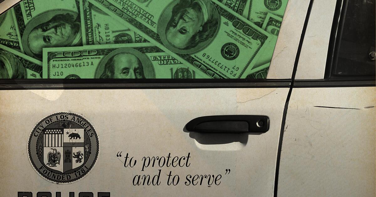 How private money helps bankroll the LAPD, enables access to officials