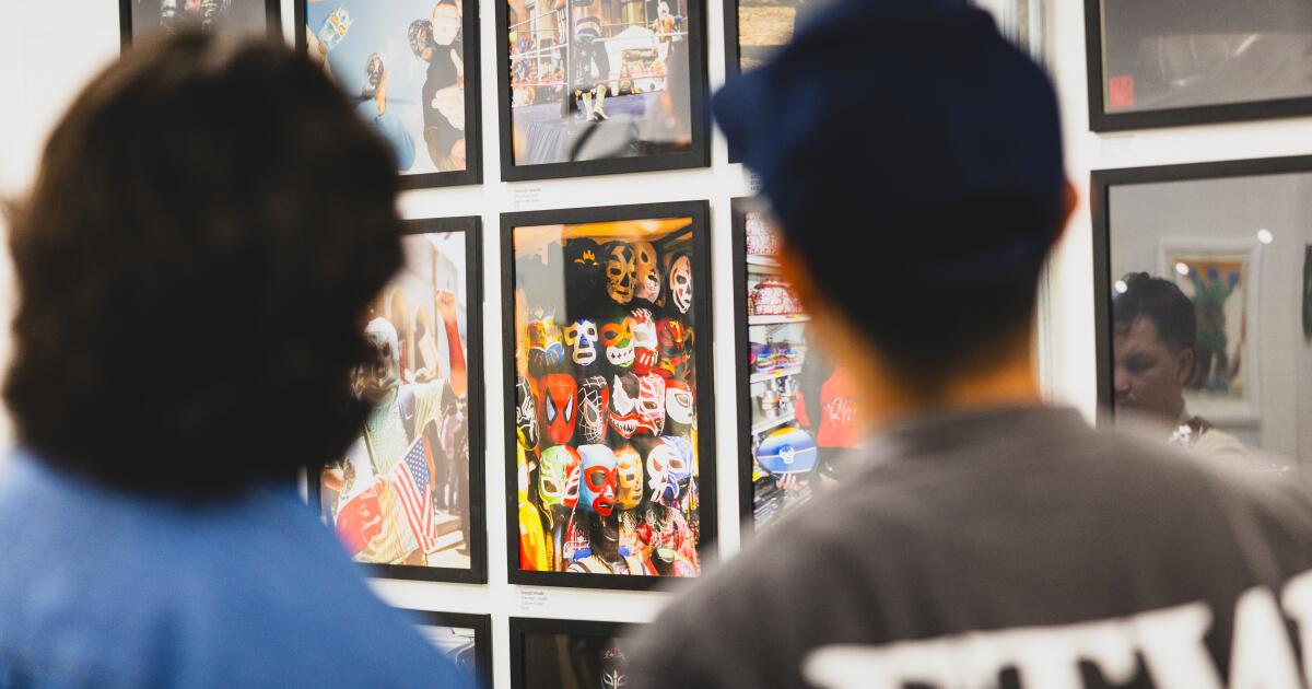 Lucha Libre art show in Los Angeles highlights the draw of the sport