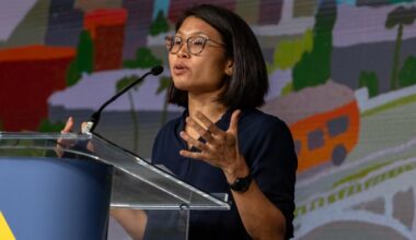 L.A. police union targets leftist mayoral candidate Rae Huang, who's running in fifth