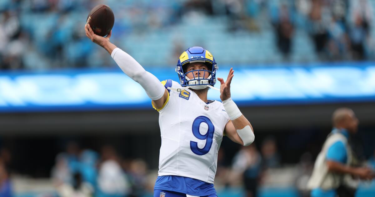 Matthew Stafford and Rams agree to a one-year contract extension