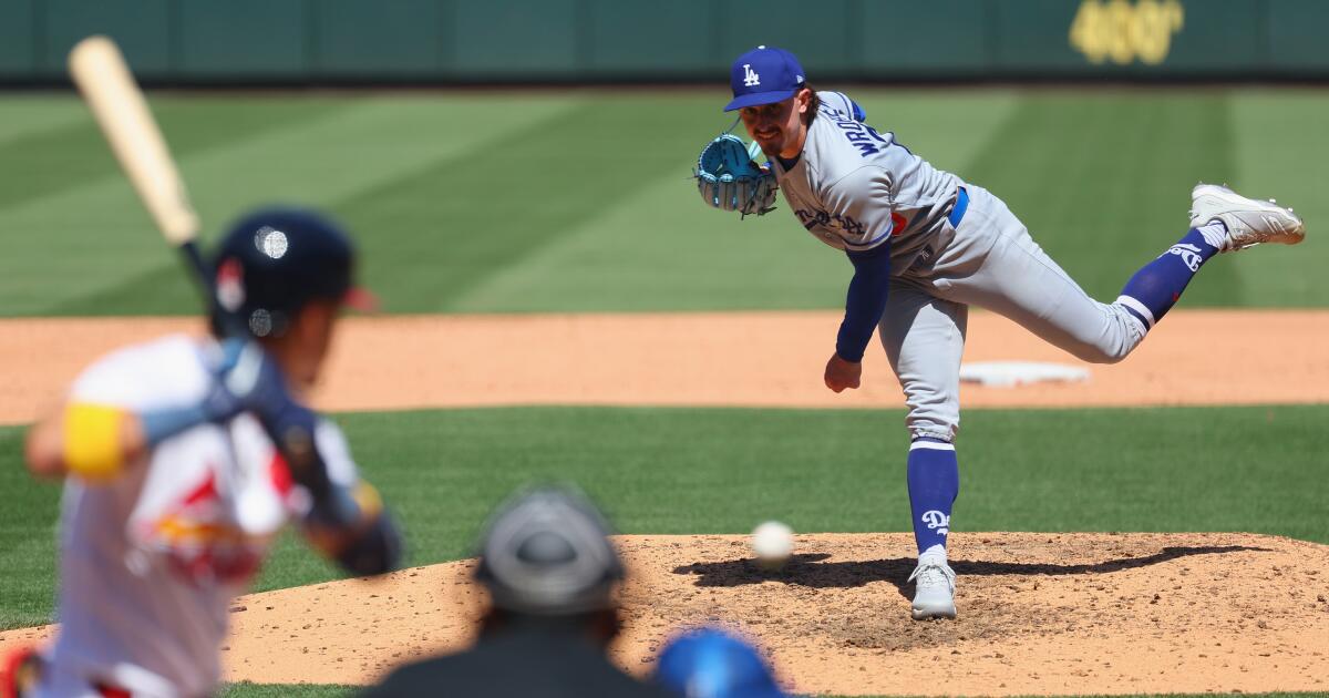 Justin Wrobleski shines as Dodgers end 4-game losing streak